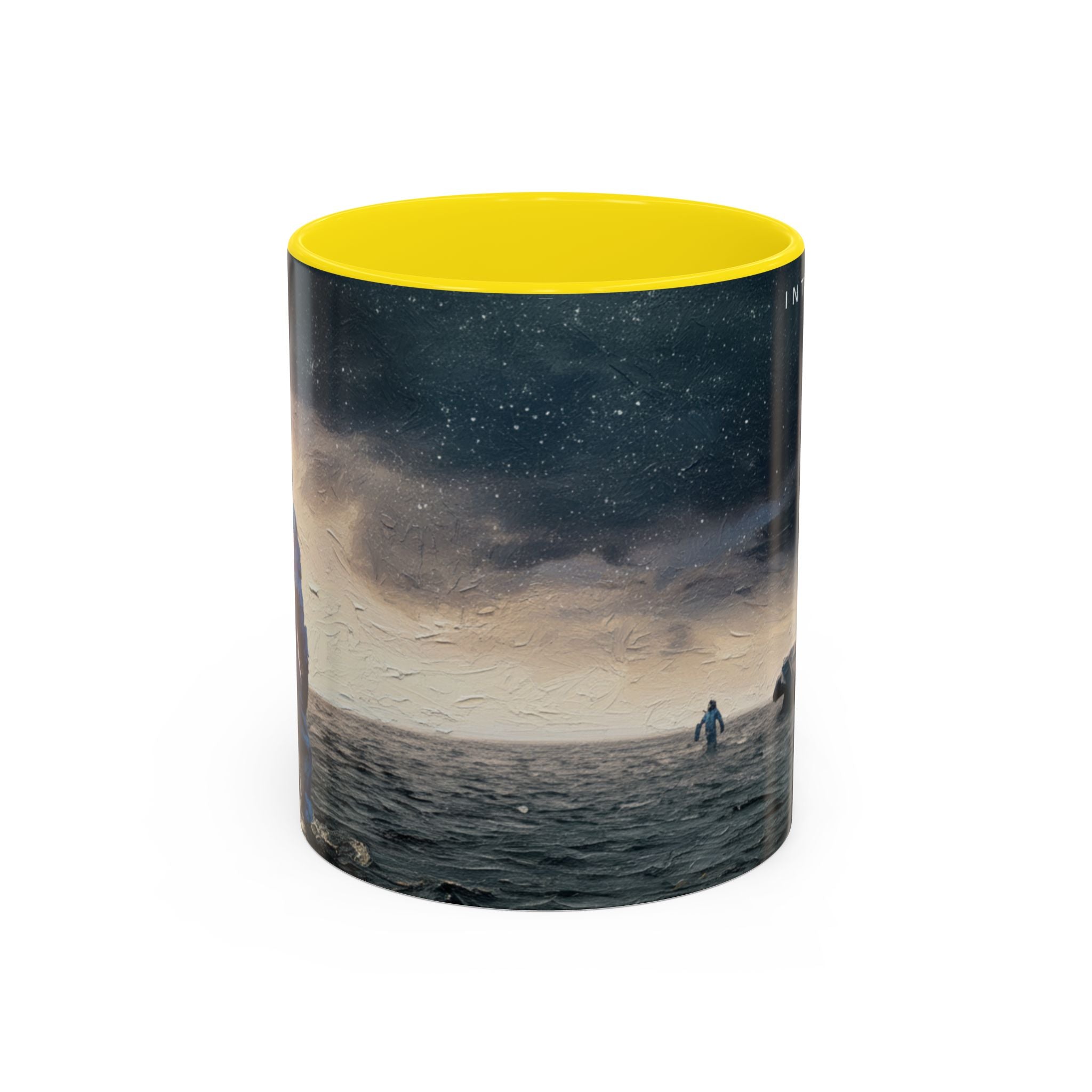 Interstellar Adventure Coffee Mug, Cosmic Mug for Space Lovers, Unique Gift for Astronauts, Artful Tea Cup, Perfect for Home or Office