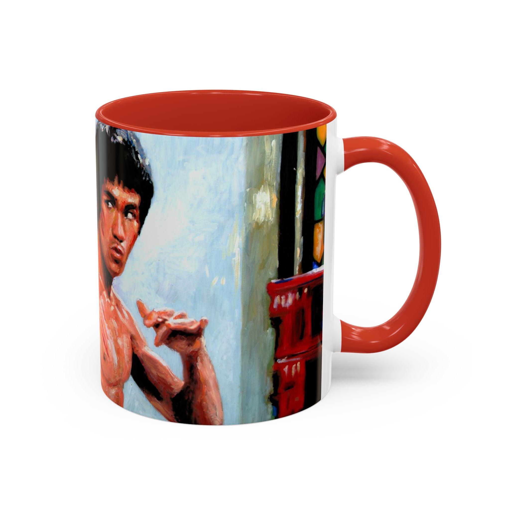 Bruce Lee Mug, Martial Arts Coffee Cup, Kung Fu Drinkware, Actor Tea Mug, Legend Gift for Men