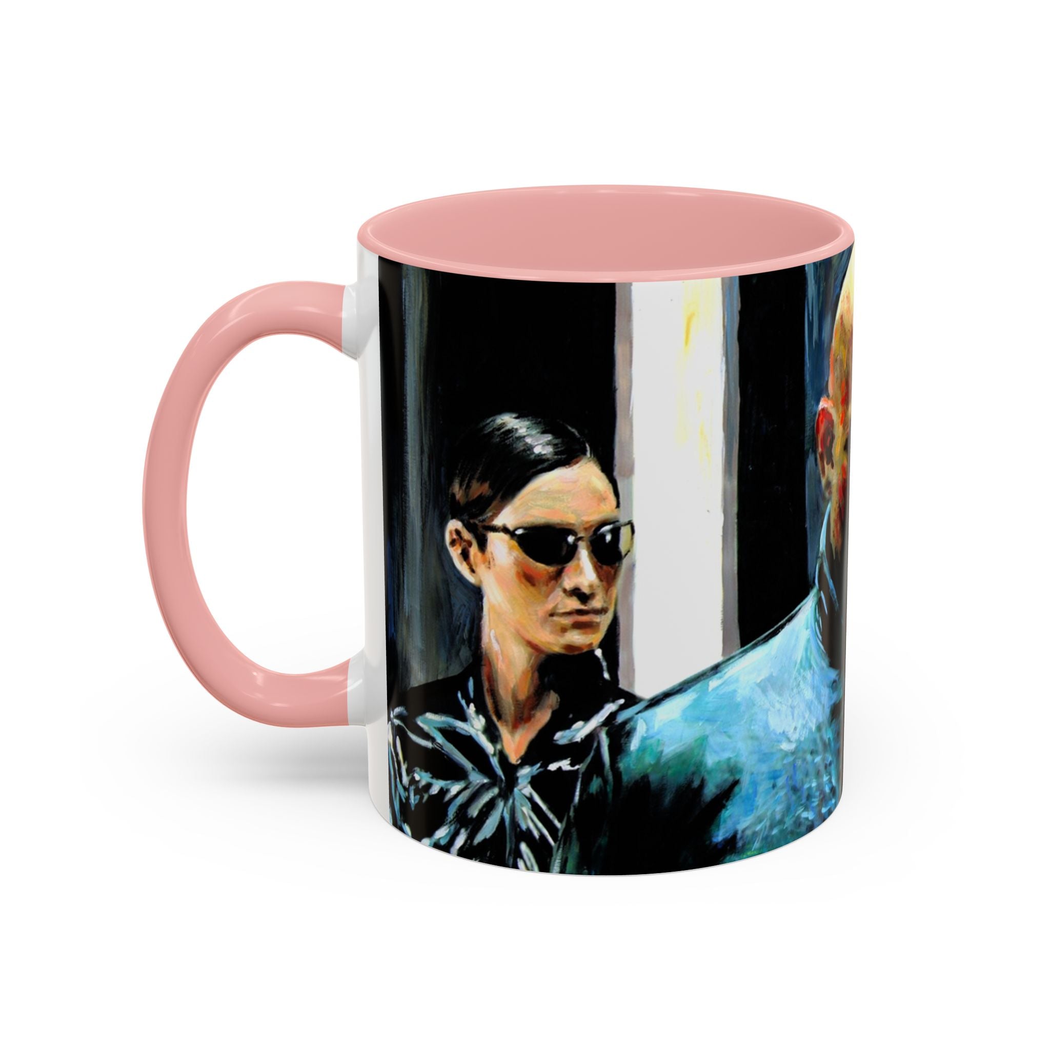 Coffee Mug, Matrix Movie Cups Morpheus Design, Unique Tea Cup Gift, Film Buff Present, Geeky Kitchen Decor, Sci-Fi Fan Mug, Movie Lover Gift