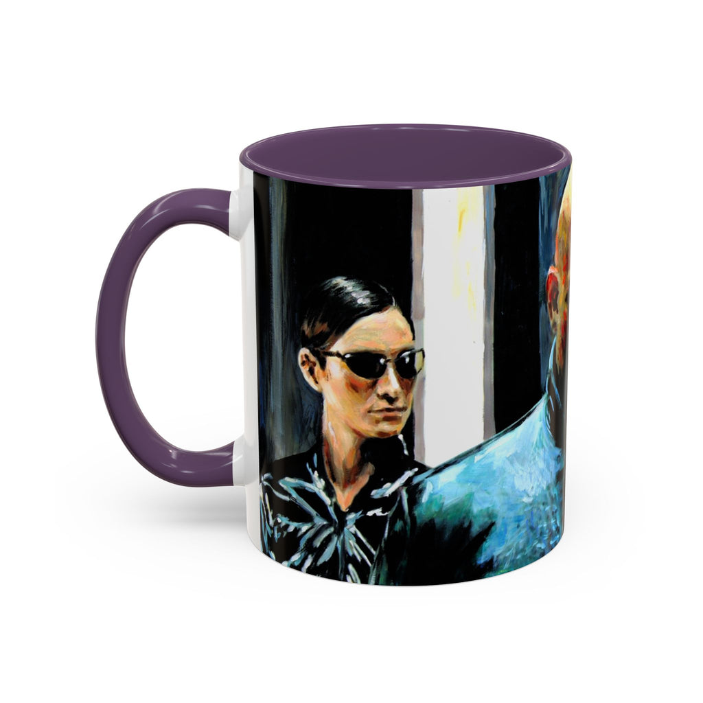 Coffee Mug, Matrix Movie Cups Morpheus Design, Unique Tea Cup Gift, Film Buff Present, Geeky Kitchen Decor, Sci-Fi Fan Mug, Movie Lover Gift