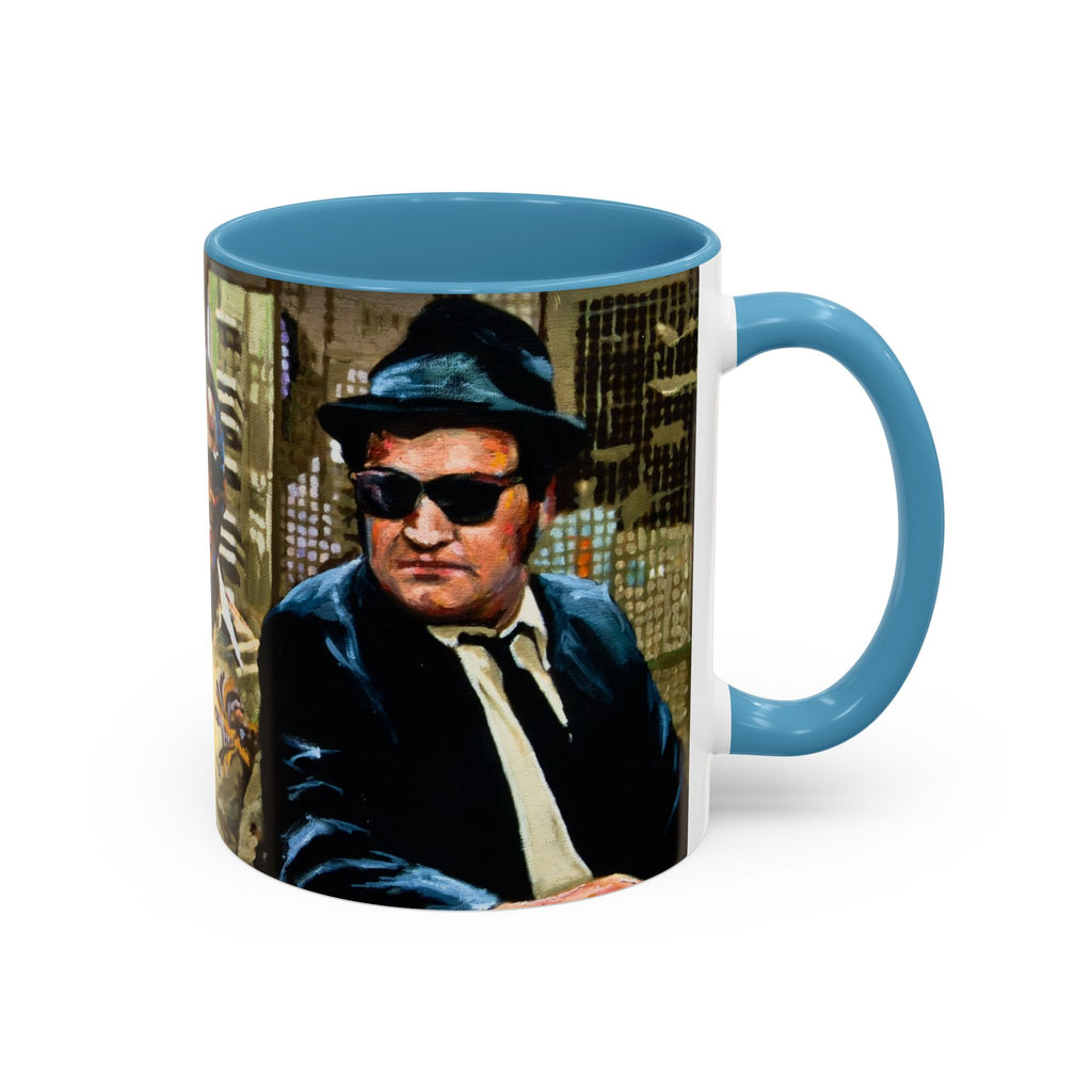 Coffee Mug, Blues Brothers Mugs, Music Lover Gift, Ceramic Cup, Movie Fan, Retro Drinkware