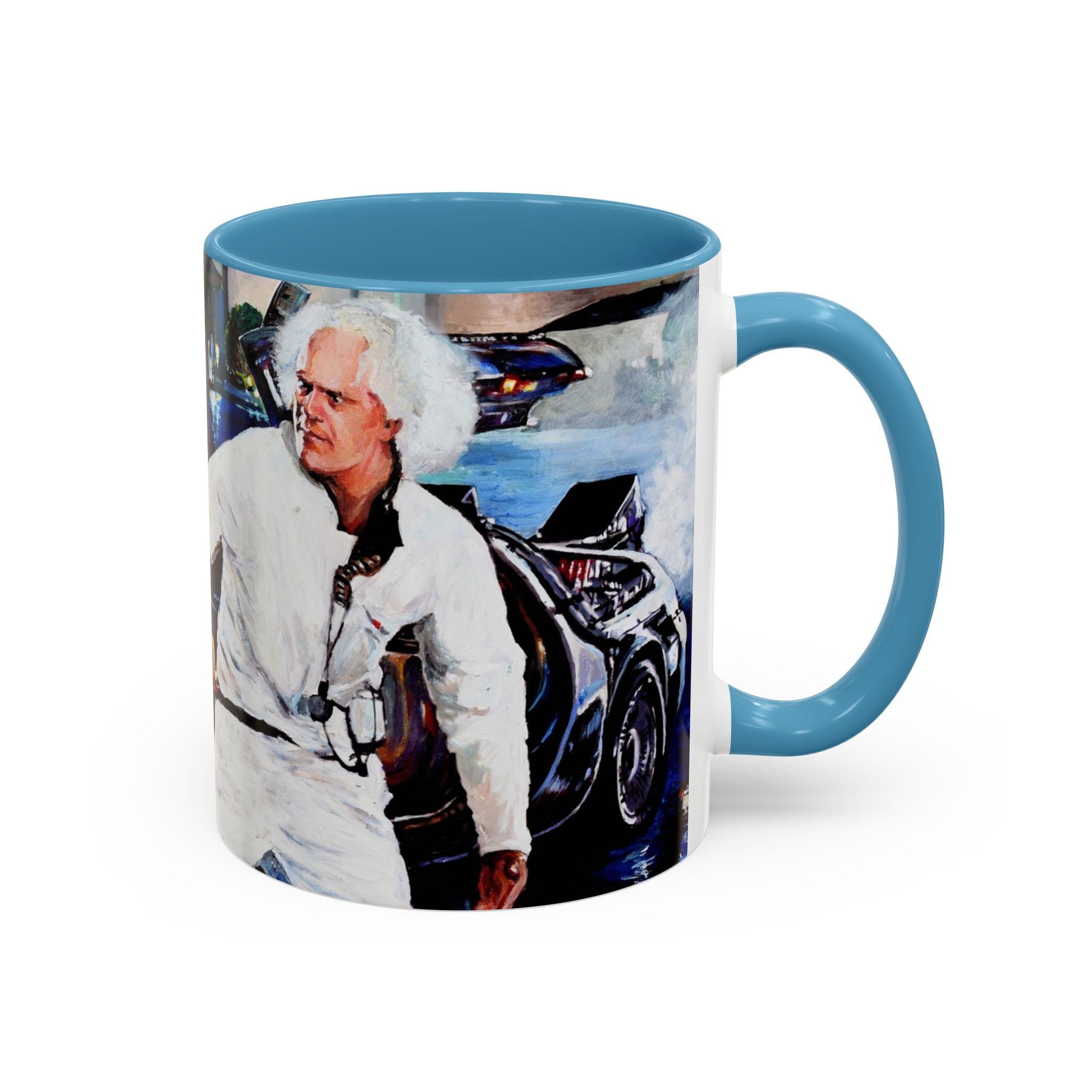 Retro Movie Accent Coffee Mug | Classic Film Mug | Gift for Movie Lovers, Unique Coffee Cup, Fan Merchandise, Collectible Mug