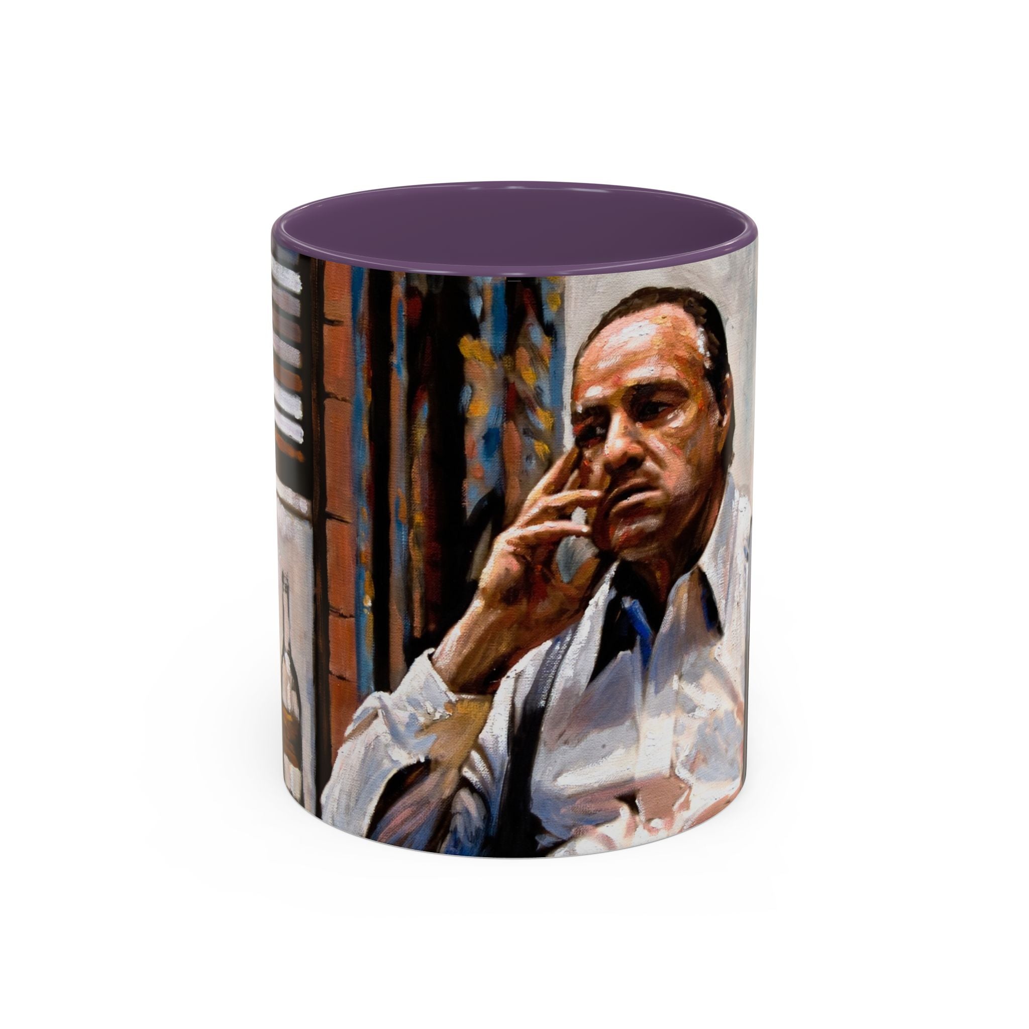 Coffee Mug - Classic Movie Design, The Godfather, Mafia Film Lover Gift, Italian Gangster Movie Fan Cup, Film Buff Present