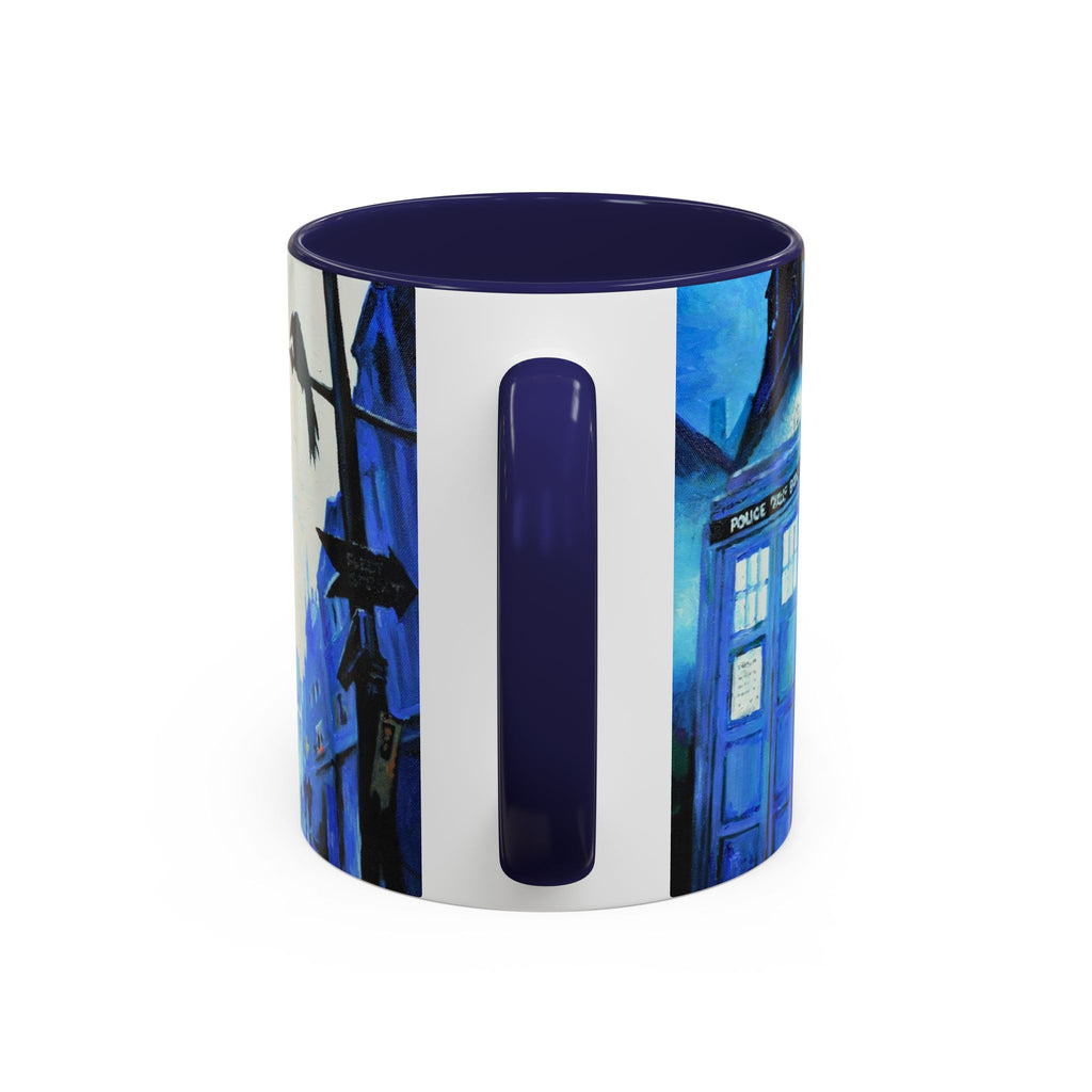 Coffee Mug, Dr Who Mug, Tardis Design, Geeky Mug, Doctor Who Fan Gift, Tea Cup