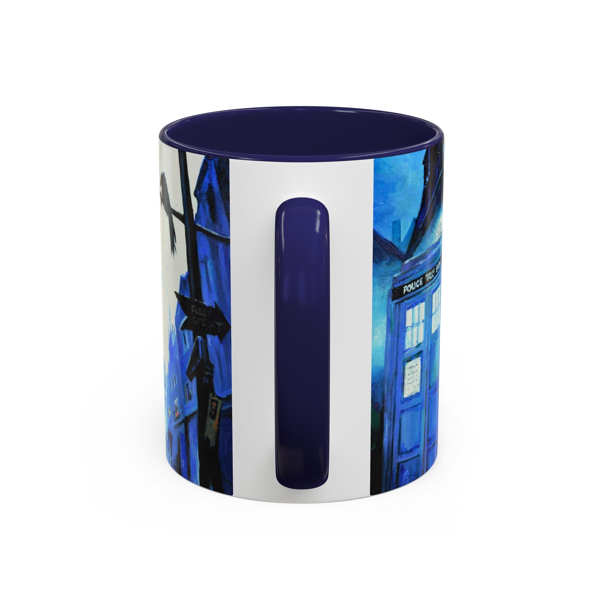 Coffee Mug, Dr Who Mug, Tardis Design, Geeky Mug, Doctor Who Fan Gift, Tea Cup