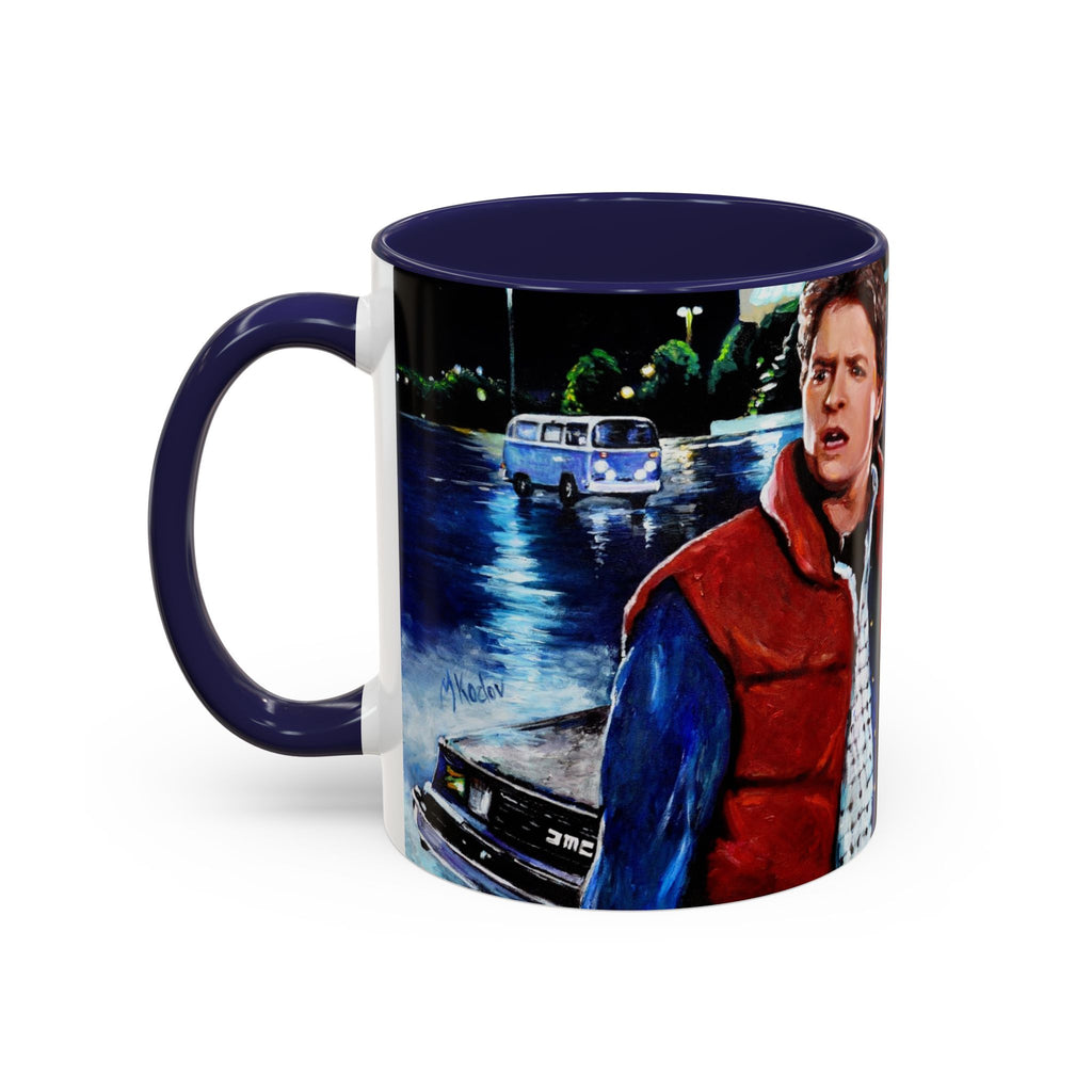 Retro Movie Accent Coffee Mug | Classic Film Mug | Gift for Movie Lovers, Unique Coffee Cup, Fan Merchandise, Collectible Mug