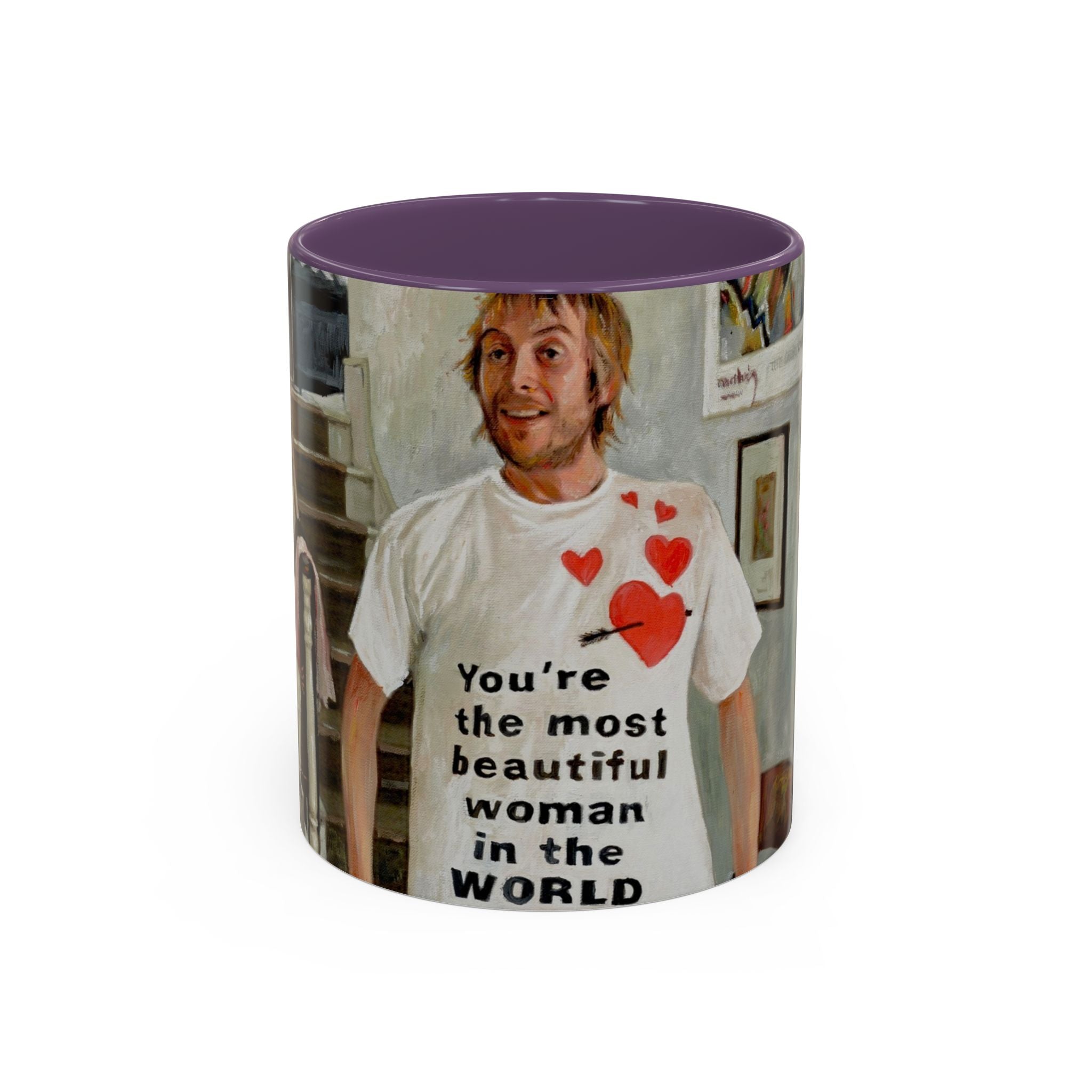 Coffee Mug, Notting Hill Movie, Spike, You Are the Most Beautiful Woman in the world  Mug, Romantic Mug, Film Lover Gift