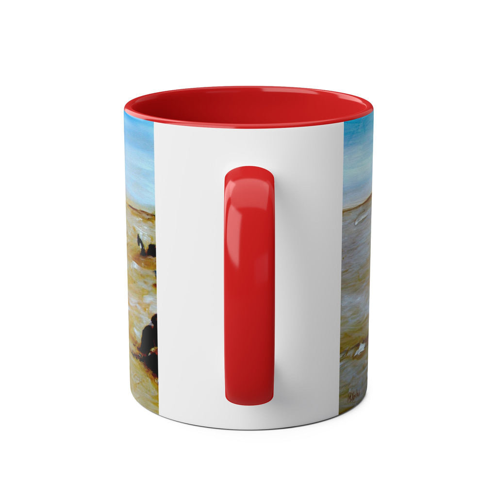Starwars Abstract - Star Cutouts SC480 Official Star Wars The Droids R2-D2, C3P-O   Two-Tone Coffee Mugs, 11oz