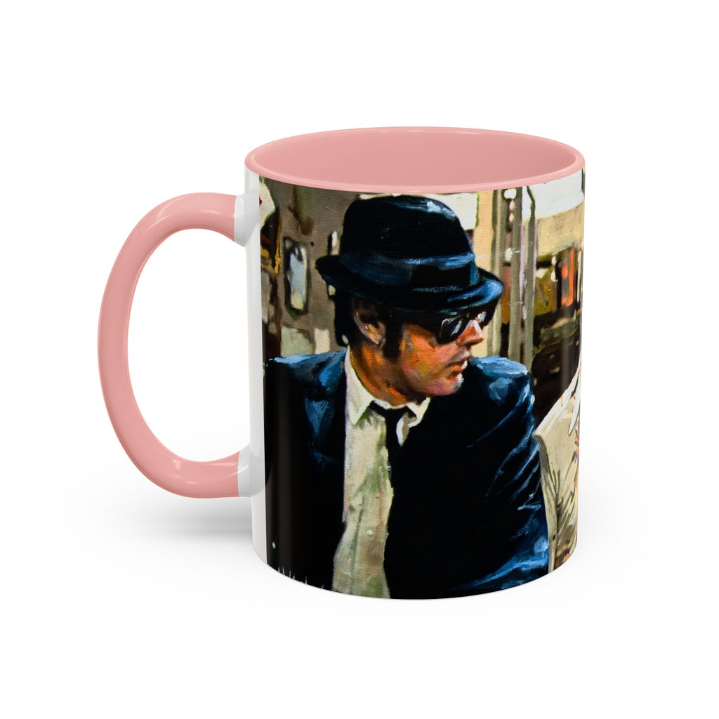 Coffee Mug, Blues Brothers Mugs, Music Lover Gift, Ceramic Cup, Movie Fan, Retro Drinkware