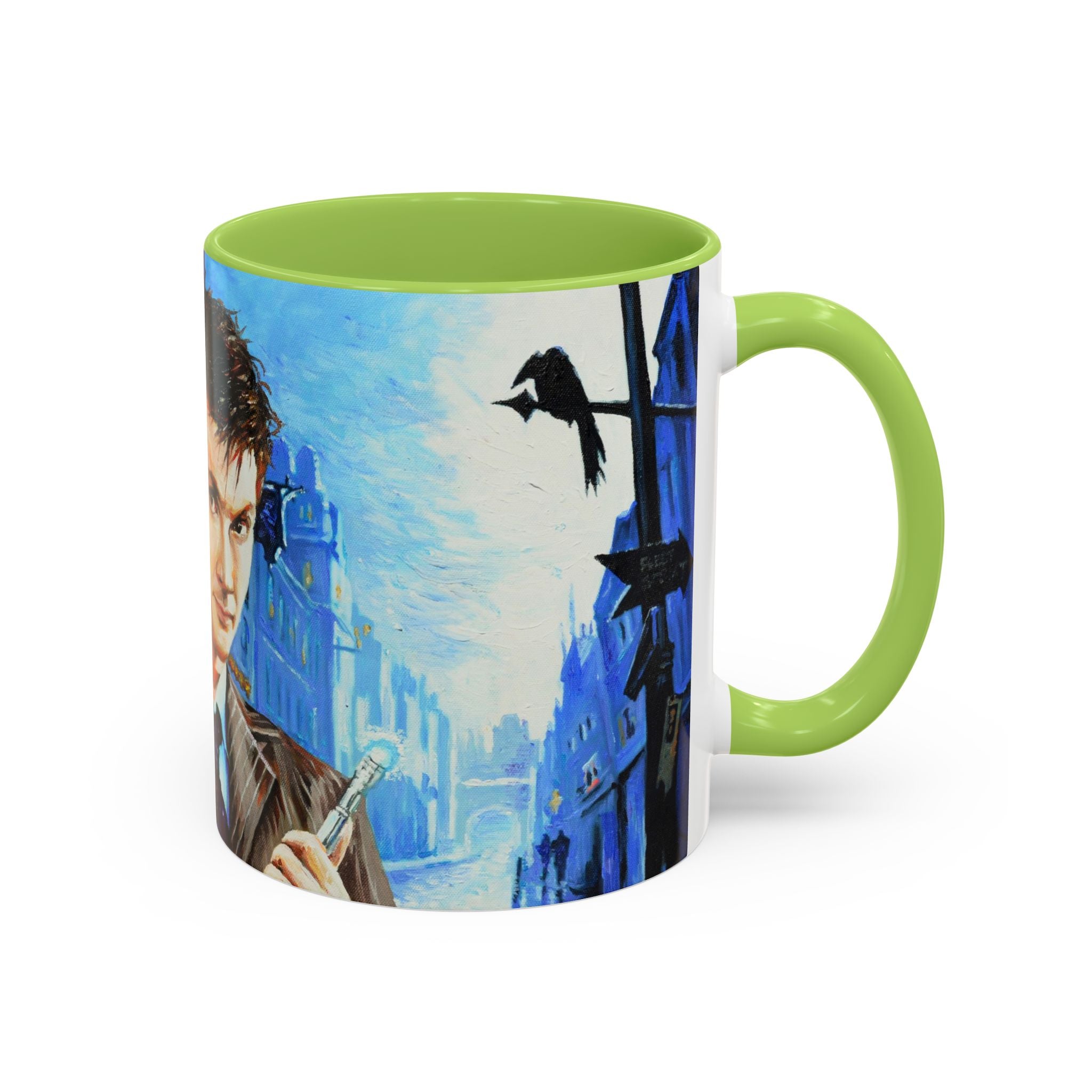 Coffee Mug, Dr Who Mug, Tardis Design, Geeky Mug, Doctor Who Fan Gift, Tea Cup