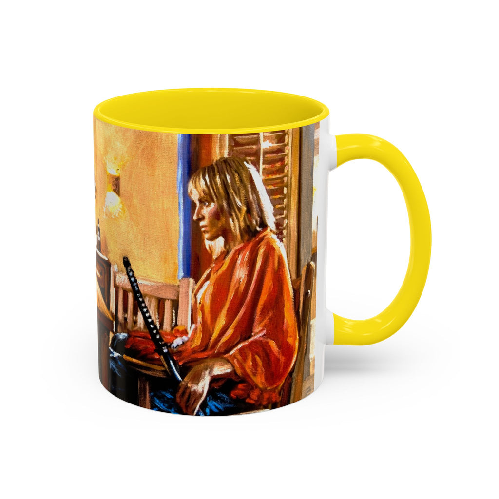 Kill Bill Mug, Movie Lover Mug, Quentin Tarantino Mug, Unique Coffee Cup, Cult Film Fan Gift, Cinema Buff Kitchen Decor