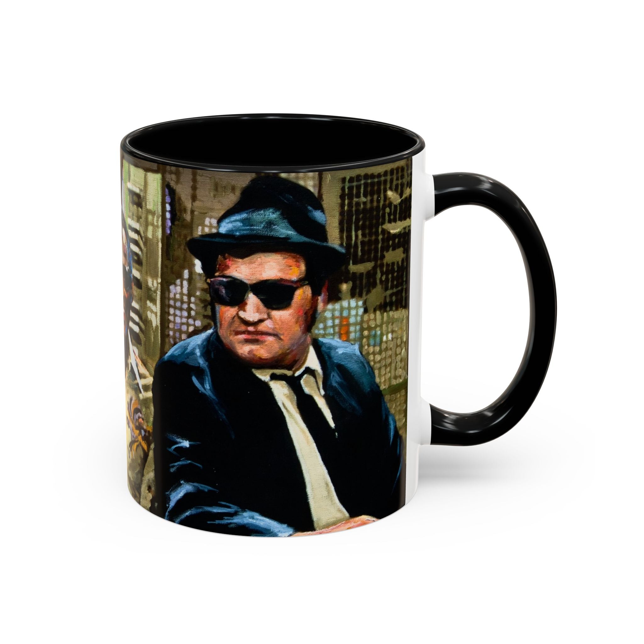 Coffee Mug, Blues Brothers Mugs, Music Lover Gift, Ceramic Cup, Movie Fan, Retro Drinkware