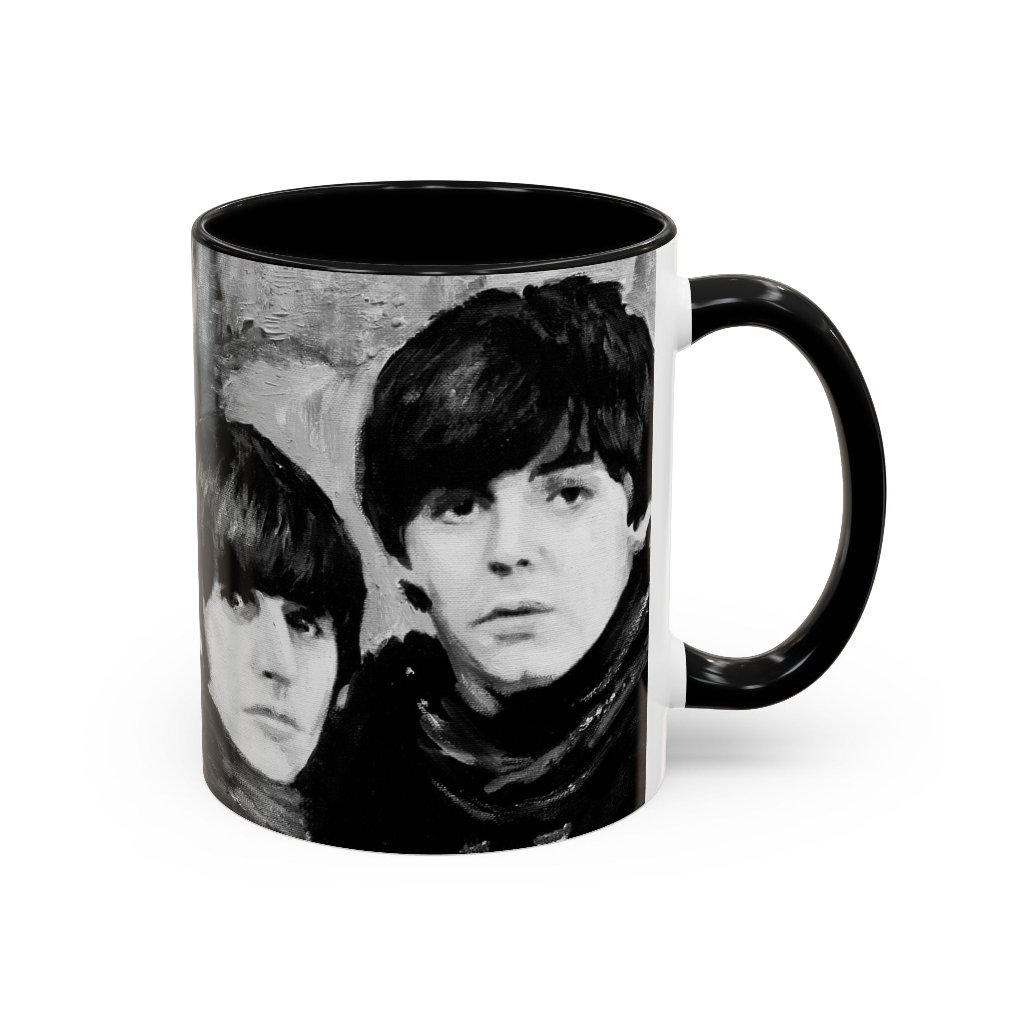 The Beatles Coffee Mug: Retro Rock Band Ceramic Cup