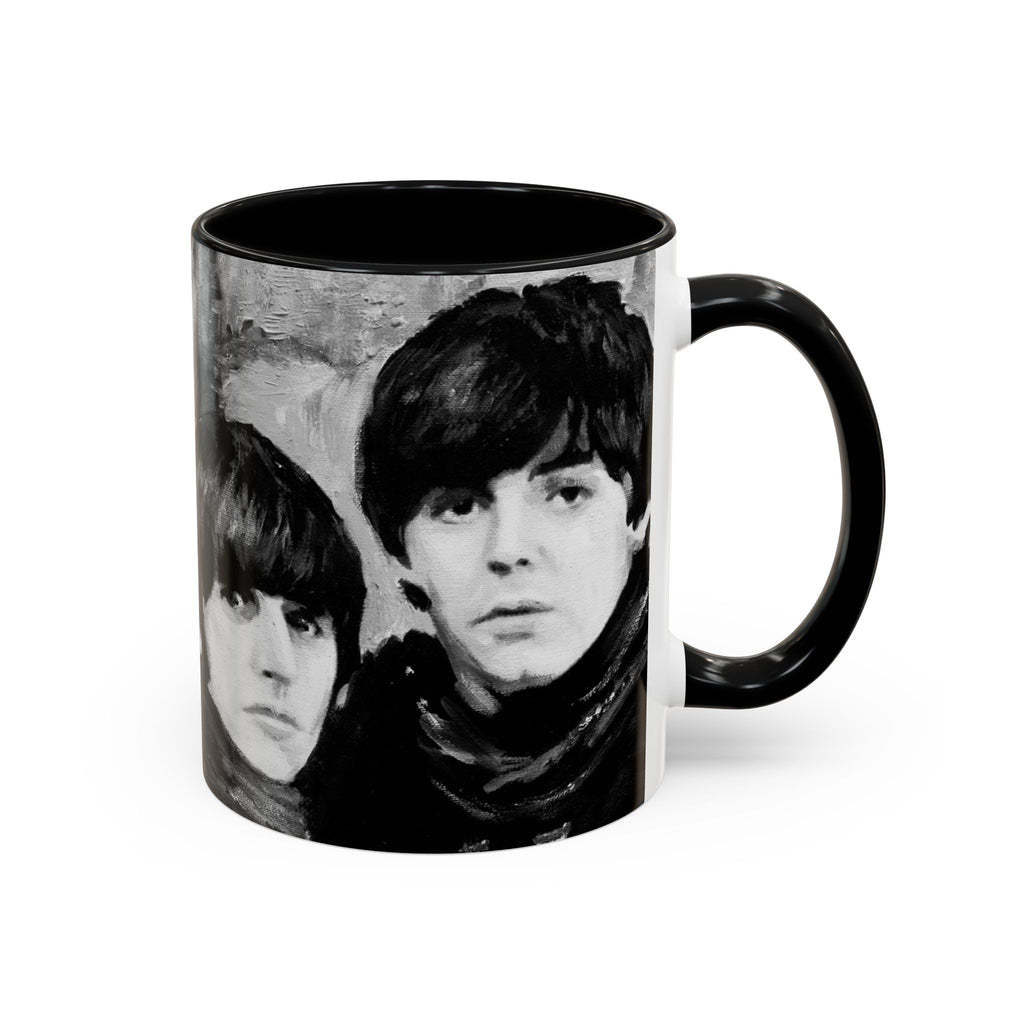 The Beatles Coffee Mug: Retro Rock Band Ceramic Cup