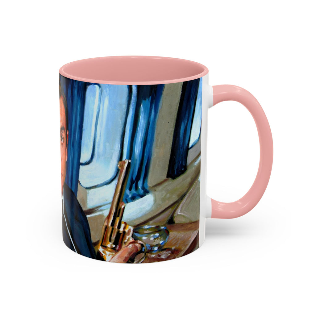 Coffee Mug, 007 James Bond Mug, Spy Secret Agent Cup, Gift for Movie Lover, 11oz 15oz Tea Cup, Funny Ceramic Drinkware, Kitchen Decor