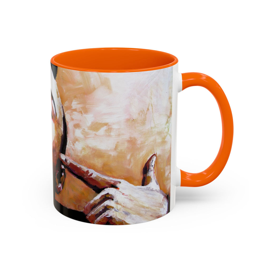 70s Retro Noir Cinema Coffee Mug – Classic Film Art Collage, Unique Movie Lover Gift