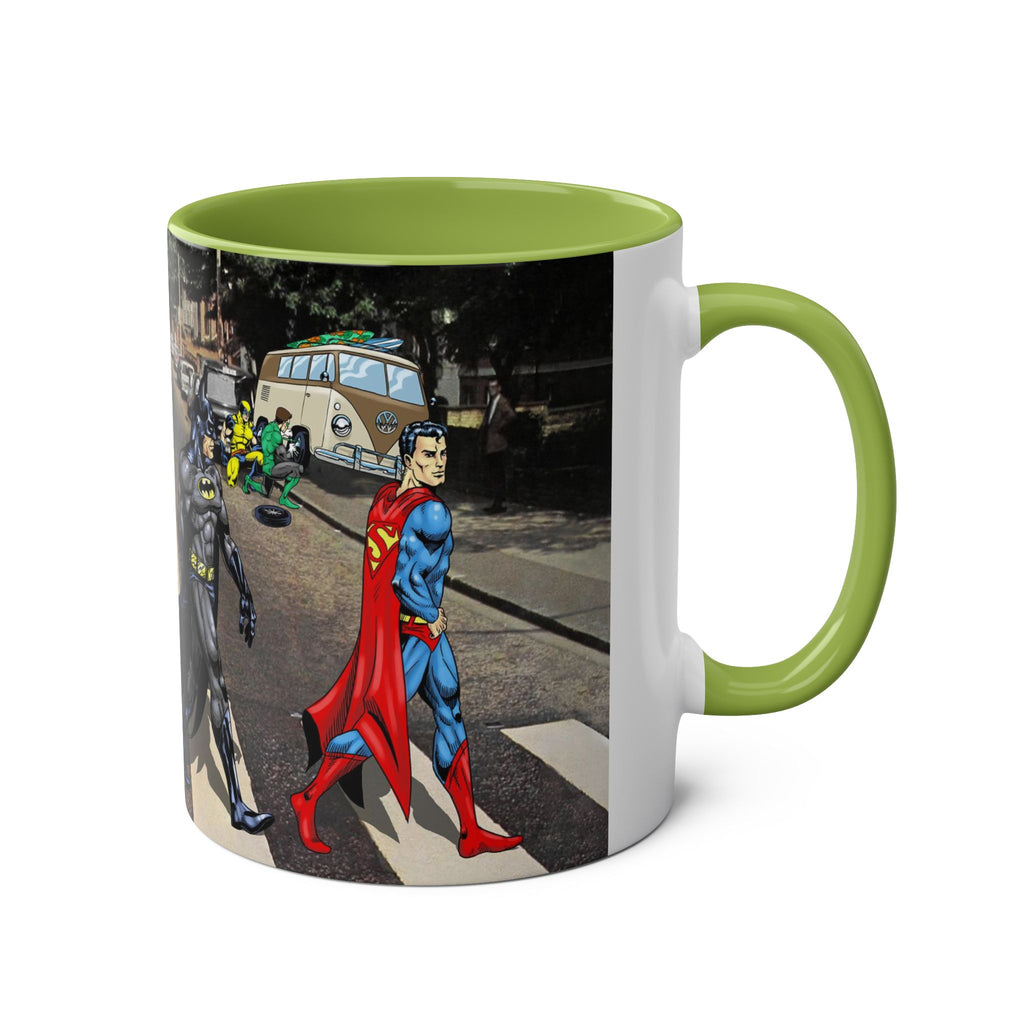 Marvel Hulk Two-Tone Coffee Mug – Superhero Fan Gift, 11oz Ceramic Cup