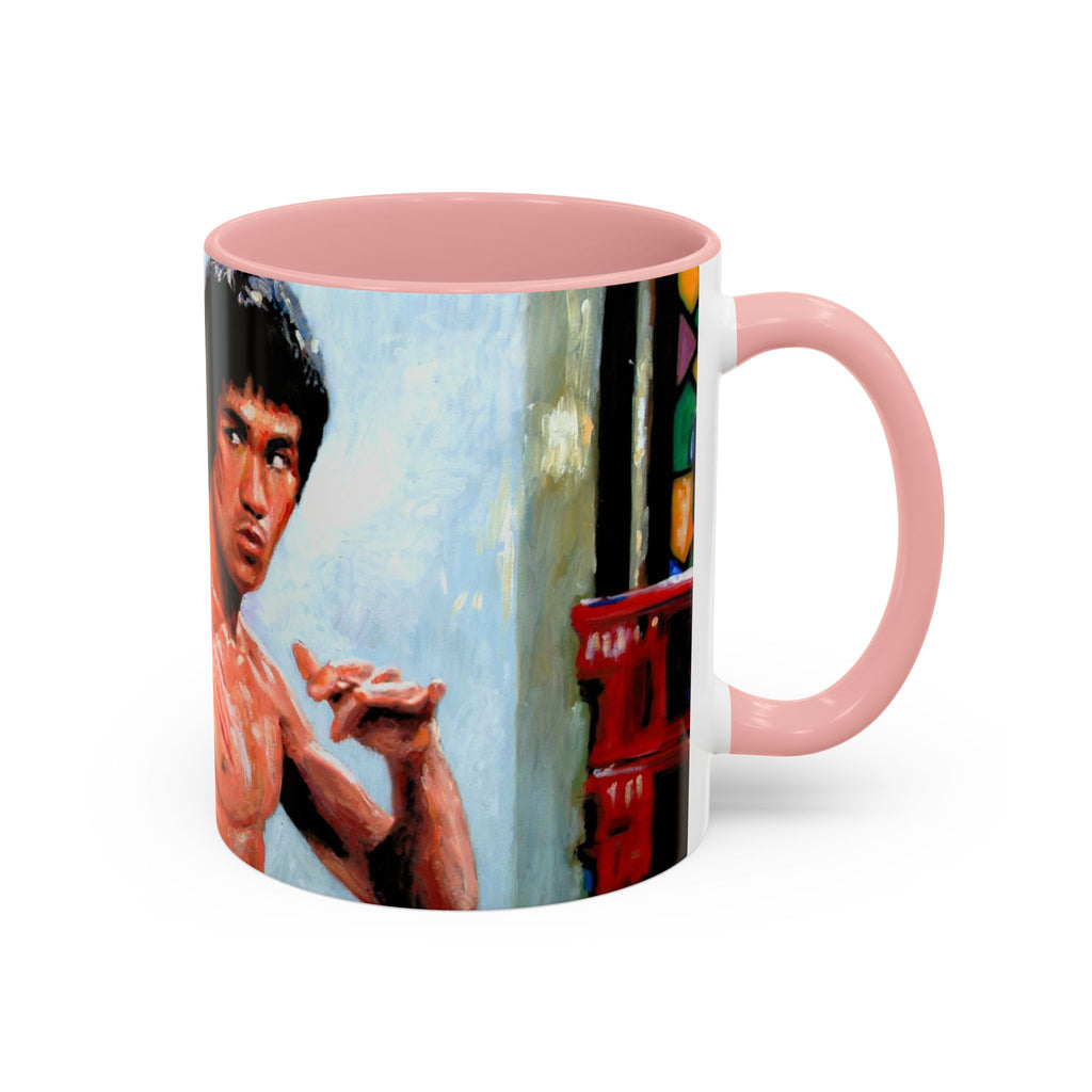 Bruce Lee Mug, Martial Arts Coffee Cup, Kung Fu Drinkware, Actor Tea Mug, Legend Gift for Men