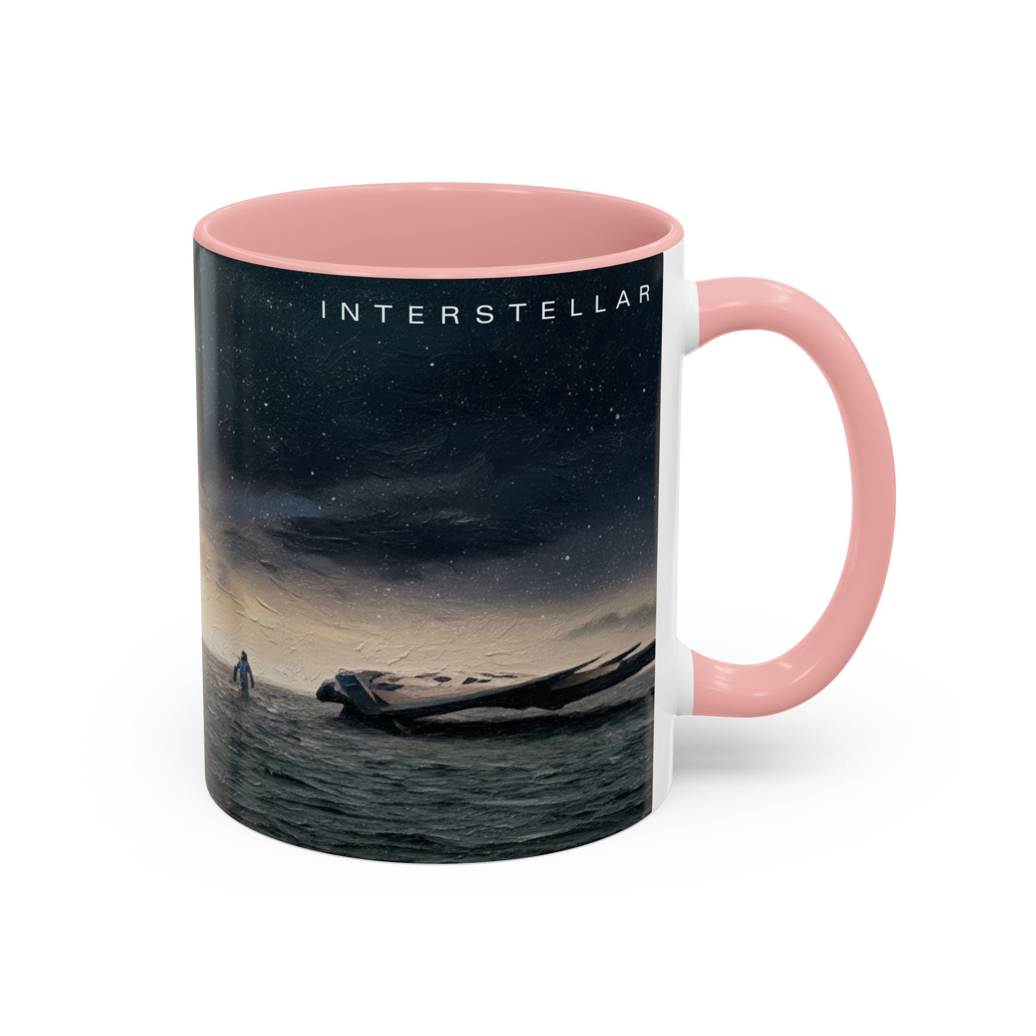 Interstellar Adventure Coffee Mug, Cosmic Mug for Space Lovers, Unique Gift for Astronauts, Artful Tea Cup, Perfect for Home or Office