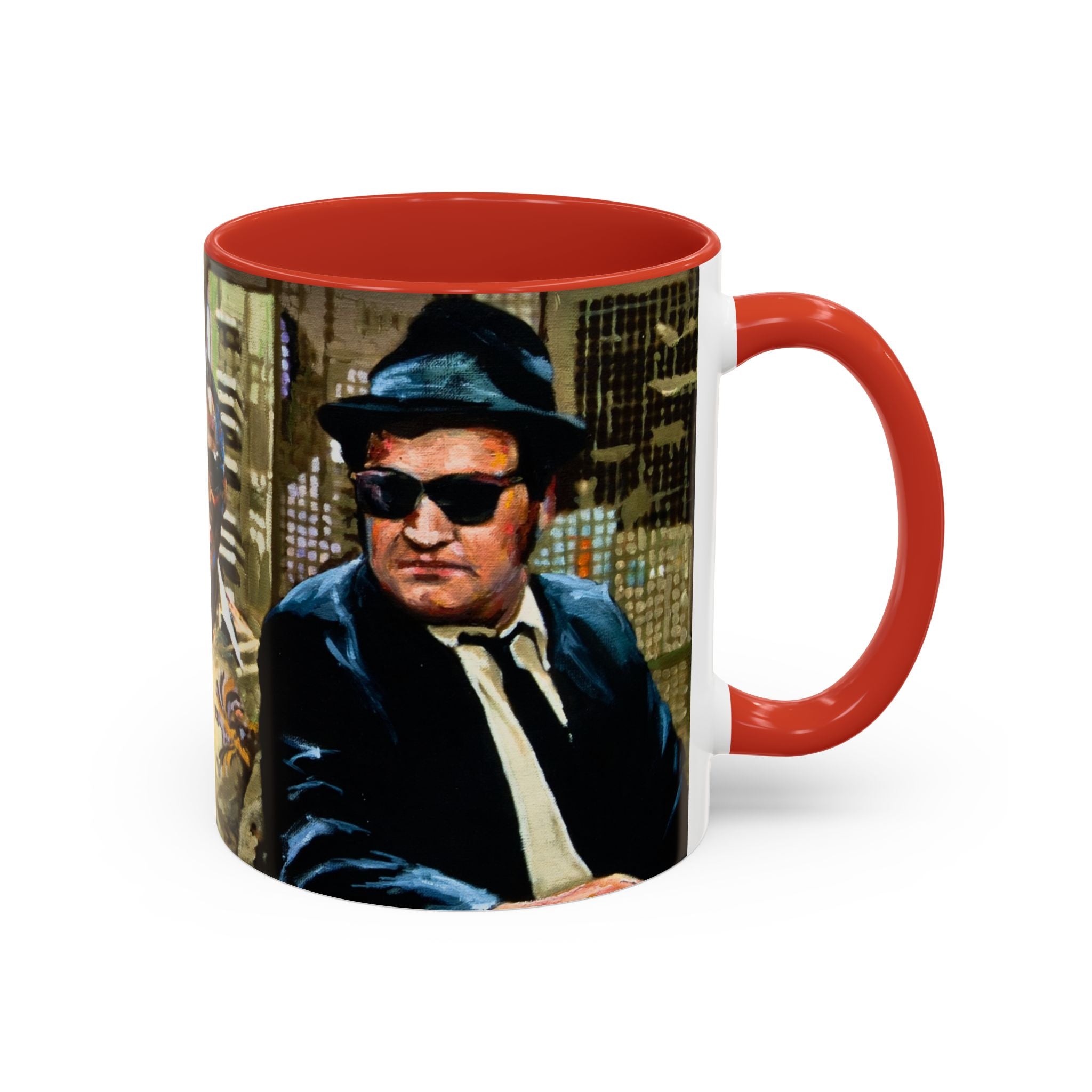 Coffee Mug, Blues Brothers Mugs, Music Lover Gift, Ceramic Cup, Movie Fan, Retro Drinkware