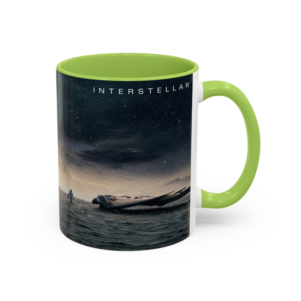 Interstellar Adventure Coffee Mug, Cosmic Mug for Space Lovers, Unique Gift for Astronauts, Artful Tea Cup, Perfect for Home or Office