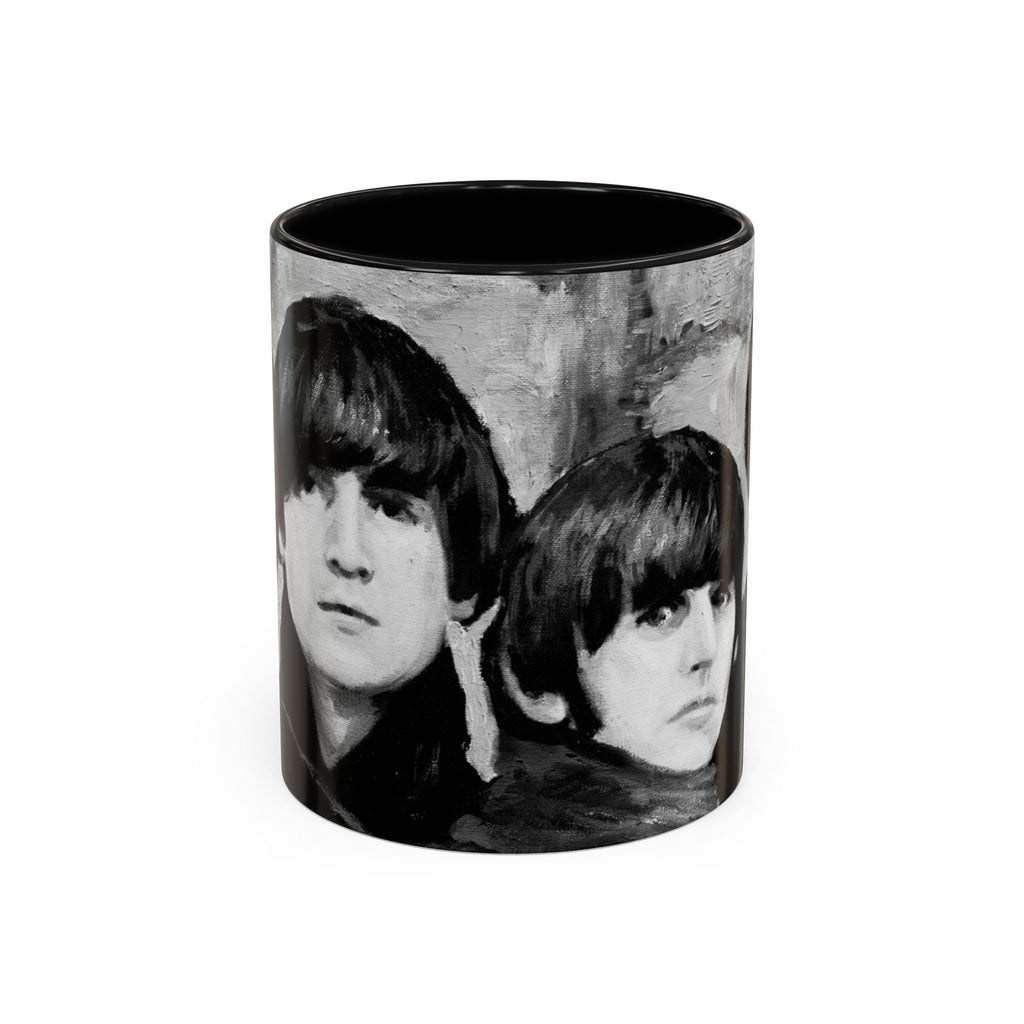 The Beatles Coffee Mug: Retro Rock Band Ceramic Cup