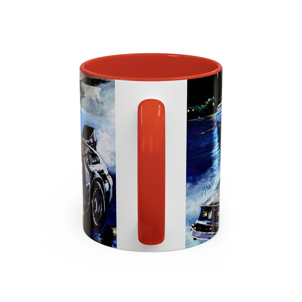 Retro Movie Accent Coffee Mug | Classic Film Mug | Gift for Movie Lovers, Unique Coffee Cup, Fan Merchandise, Collectible Mug