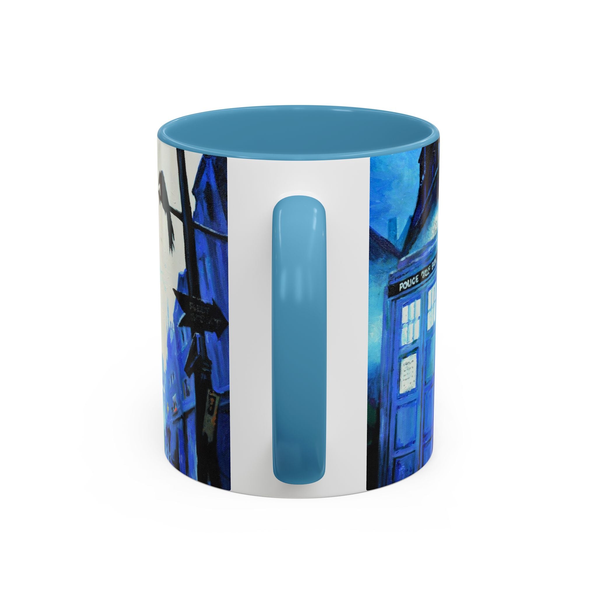 Coffee Mug, Dr Who Mug, Tardis Design, Geeky Mug, Doctor Who Fan Gift, Tea Cup