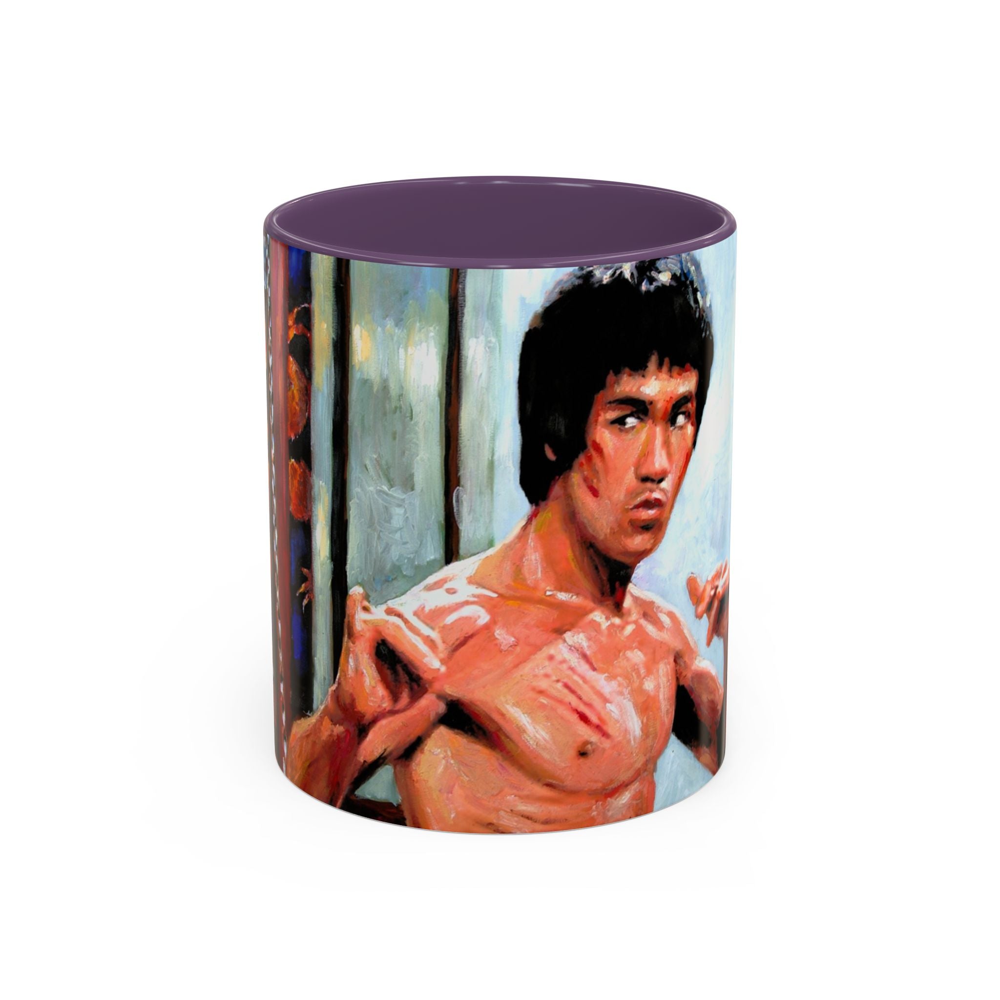 Bruce Lee Mug, Martial Arts Coffee Cup, Kung Fu Drinkware, Actor Tea Mug, Legend Gift for Men