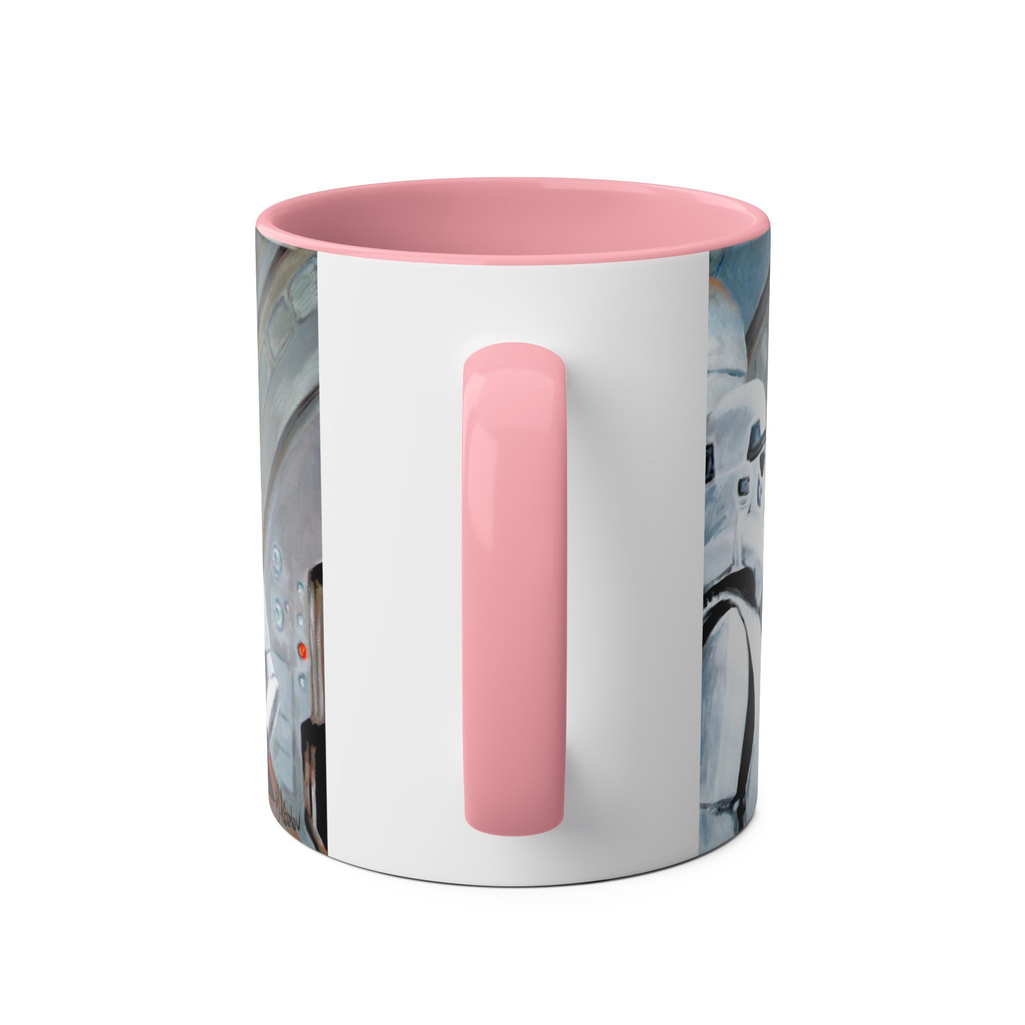 Darth Vader Abstract -Starwars- Art Mugs Two-Tone Coffee Mugs, 11oz