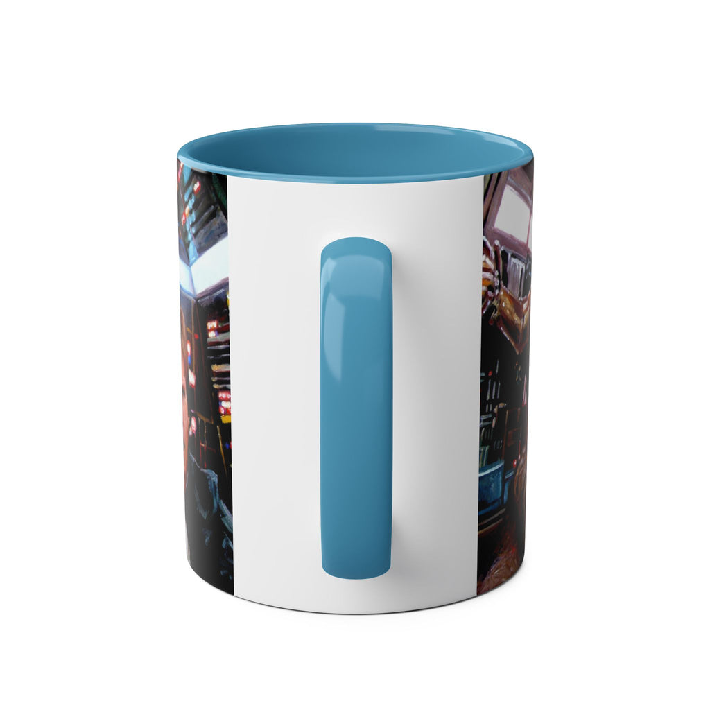Starwars  Abstract -Star Wars Princess Leia 'Well Behaved'   Two-Tone Coffee Mugs, 11oz