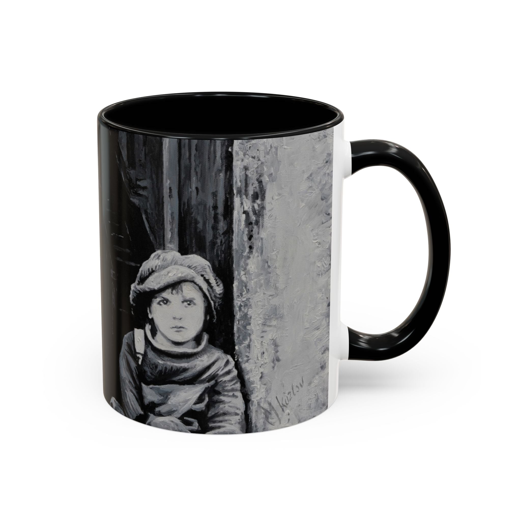 Coffee Mug, Vintage Charlie Chapman Design, Retro Movie Lover Gift, Classic Hollywood Decor, Film Buff Present, Black and White Actor Cup