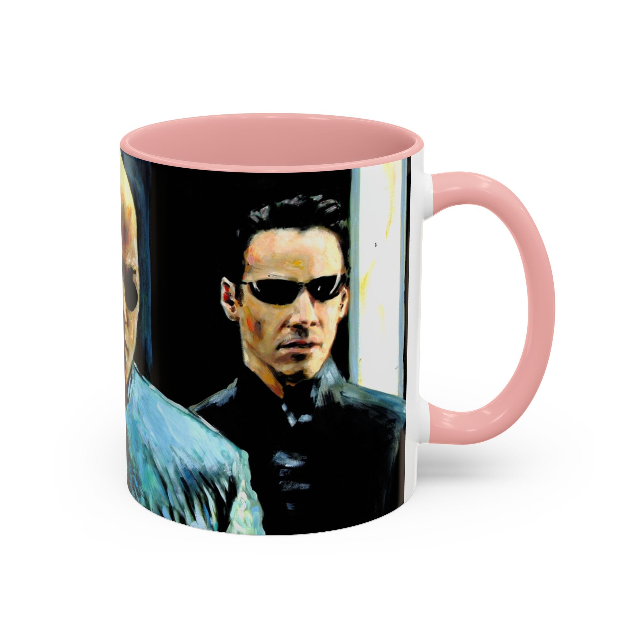 Coffee Mug, Matrix Movie Cups Morpheus Design, Unique Tea Cup Gift, Film Buff Present, Geeky Kitchen Decor, Sci-Fi Fan Mug, Movie Lover Gift