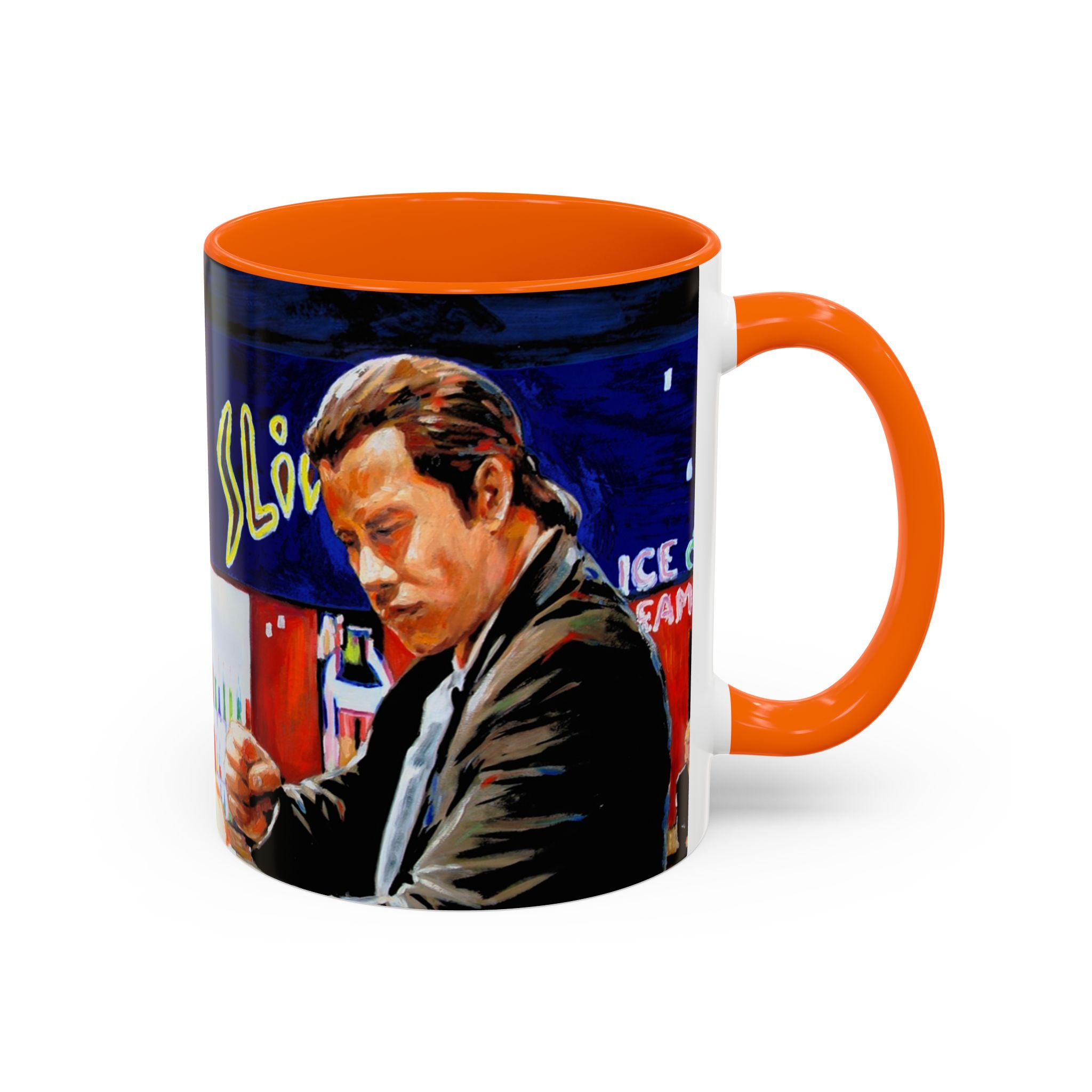 Pulp Fiction Dance Mug, Movie Lover Gift, Funny Movie Mug, Film Buff Cup, Novelty Gift, Cinematic Dishware