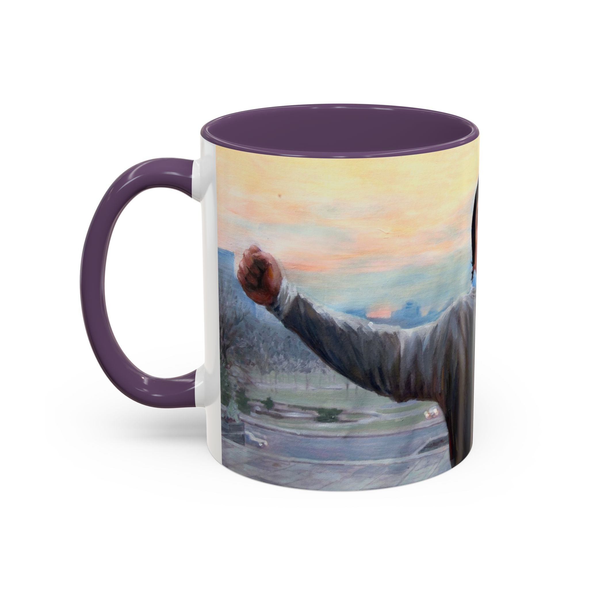 Mug, Rocky Inspired Boxing Fan Gift Coffee Cup, Sports Movie Fan Art, Balboa Knockout, Inspirational Unique Retro Film Collector,